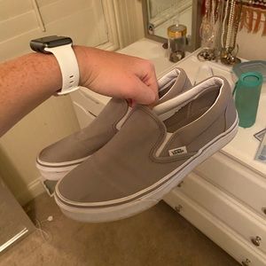 Slip on grey vans